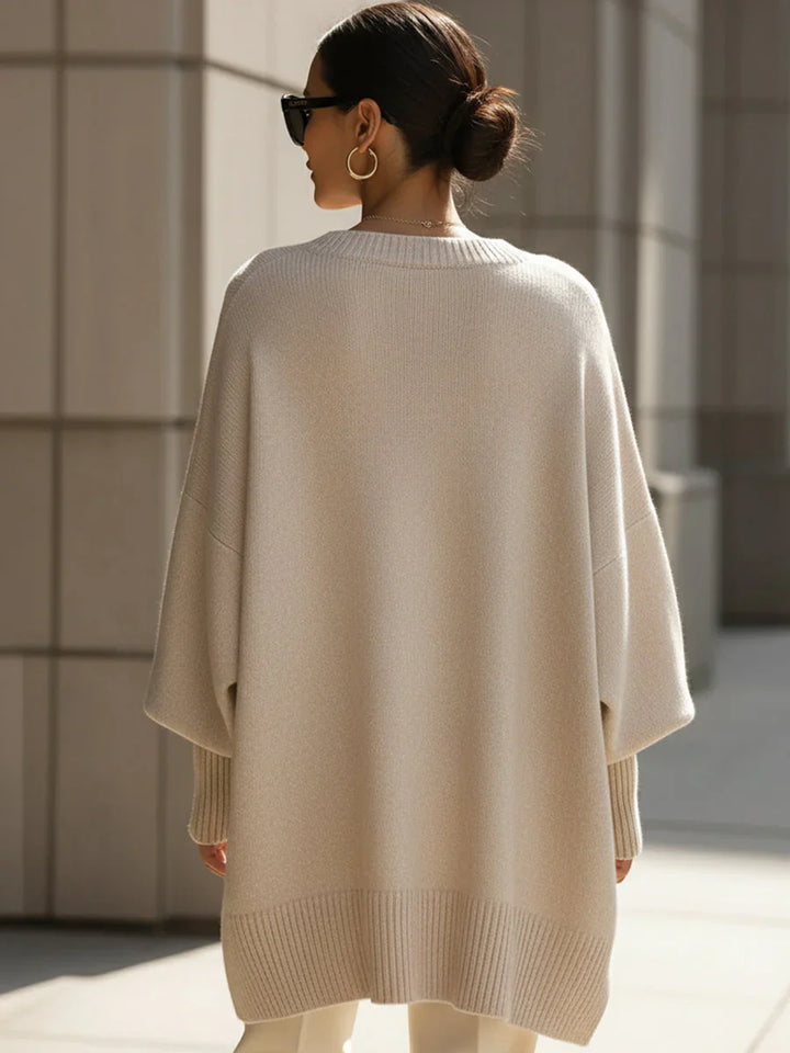 ELLA | SOPHISTICATED WOOL BLEND SWEATER