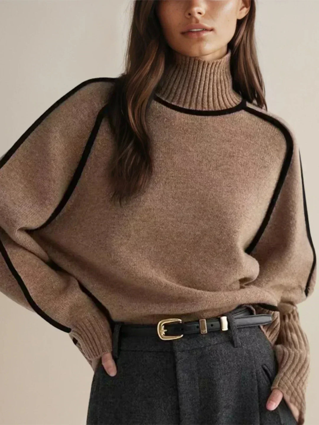 Soft Edge Turtleneck