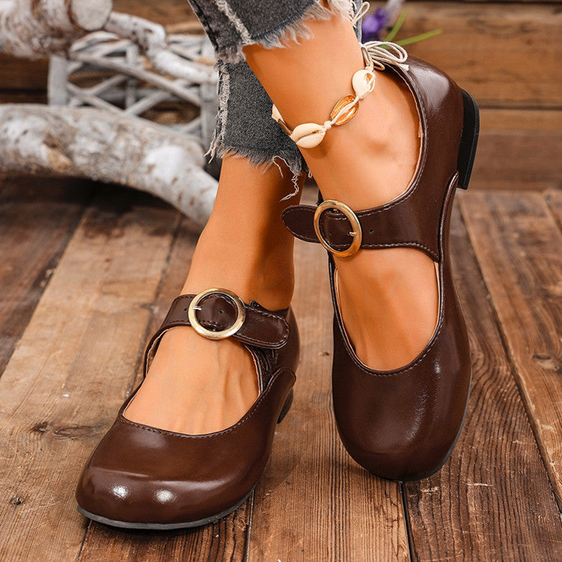 Vintage Charm Mary Janes