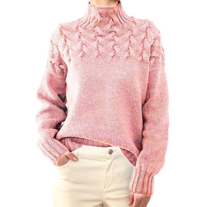 Braided Yoke Knit Jumper