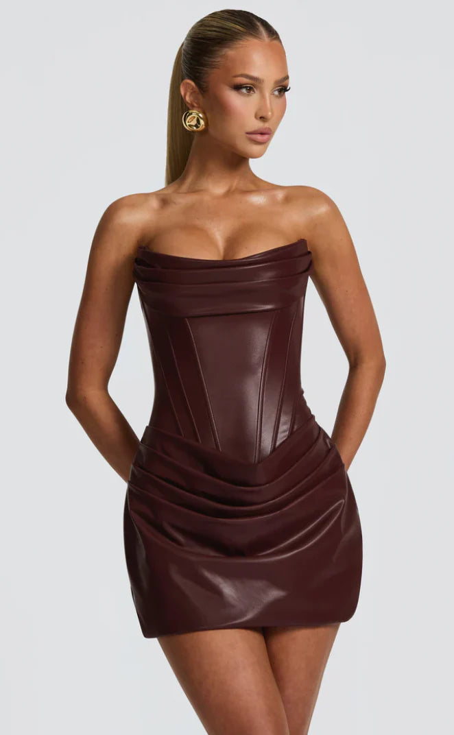 The Merlot Mini Dress