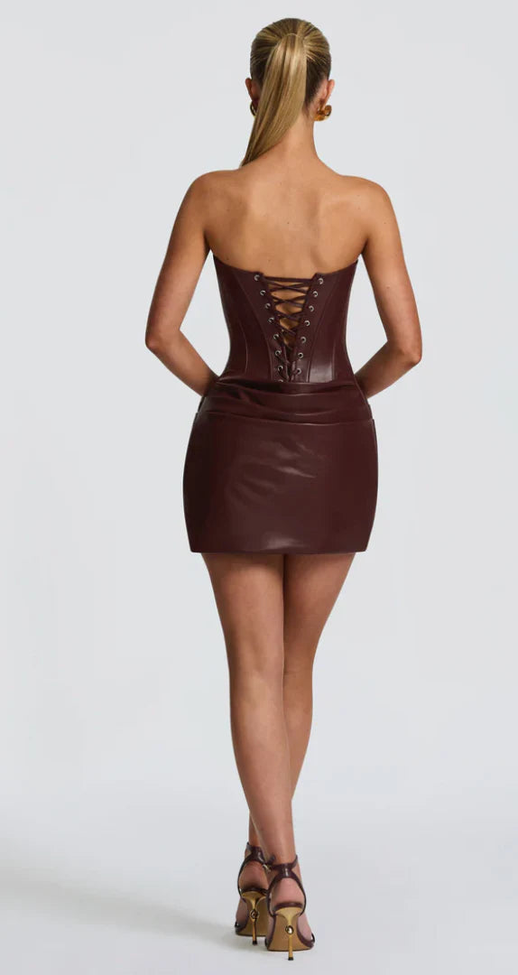 The Merlot Mini Dress