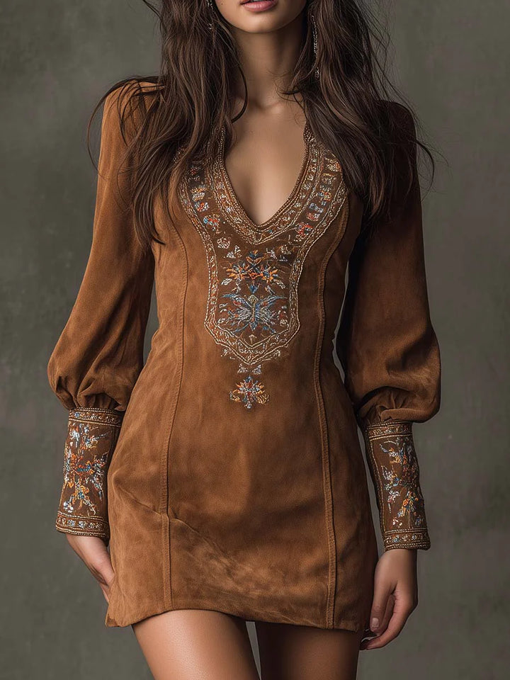 The Amber Nomad Mini Dress