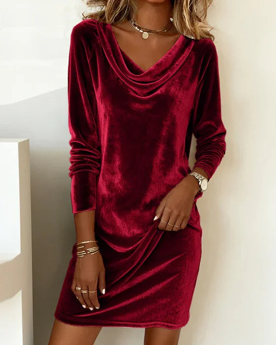 Celeste™ Effortless Velvet Dress